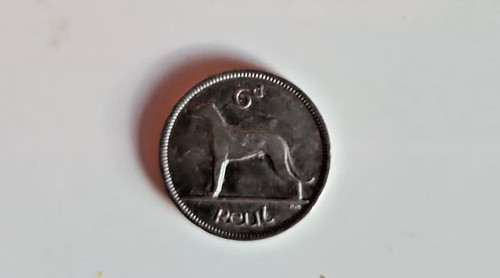 1928 irish pence coin rare - 6,