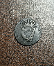 1683 Ireland Halfpenny coin  -