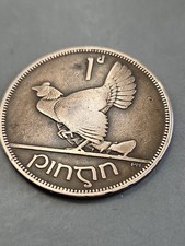 Rare  1928  Irish 1d Copper