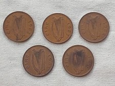 Irish pennies 1962-66
