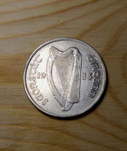 1933 ireland half - 1933, crown