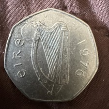 Extremely rare Irish 1976 50p