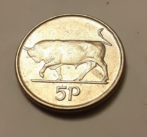 1992 very rare free - free,5p, ireland