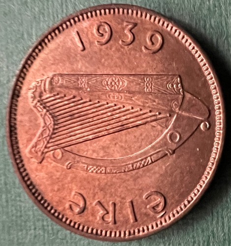1939 ireland irish d - 1939, ¼d
