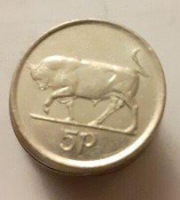 1996 FREE VERY RARE 5p IRELAND