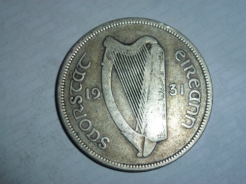 1931 irish half crown 2s - half,