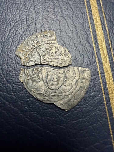 Rare irish silver groat - silver,