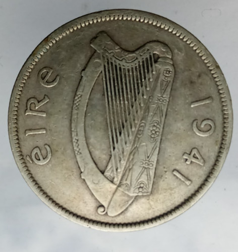 Ireland 750 silver eire - eire, half