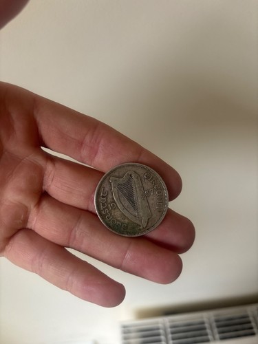 Rare ireland 1937 irish silver - rare,
