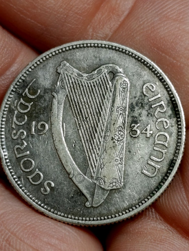 1934 irish florin coin 150k - -,