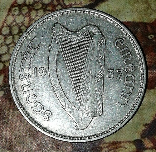 Rare 1937 ireland silver - rare,
